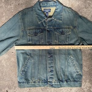 Vintage NWT Steve & Barry’s Denim Jean Jacket Size XL